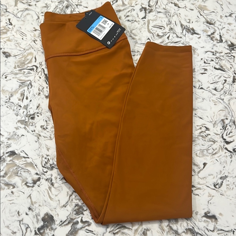 Nike Mid Rise Brown Leggings